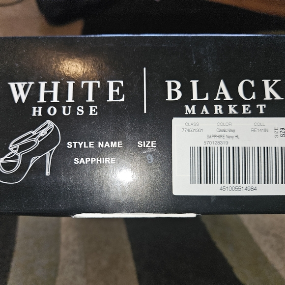 White house black market Sapphire heel - Picture 2 of 5